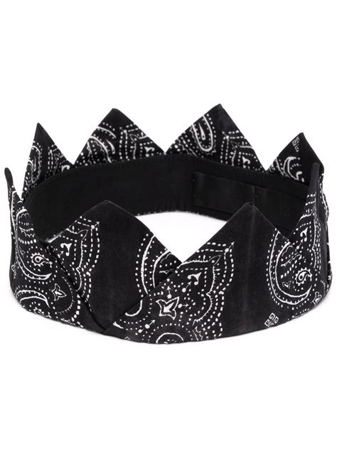 givenchy bandana crown|Givenchy Bandana Crown Headband .